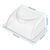Door Keypad Controller Cover, Plastic Waterproof Shell Doorbell, Transparent Rain