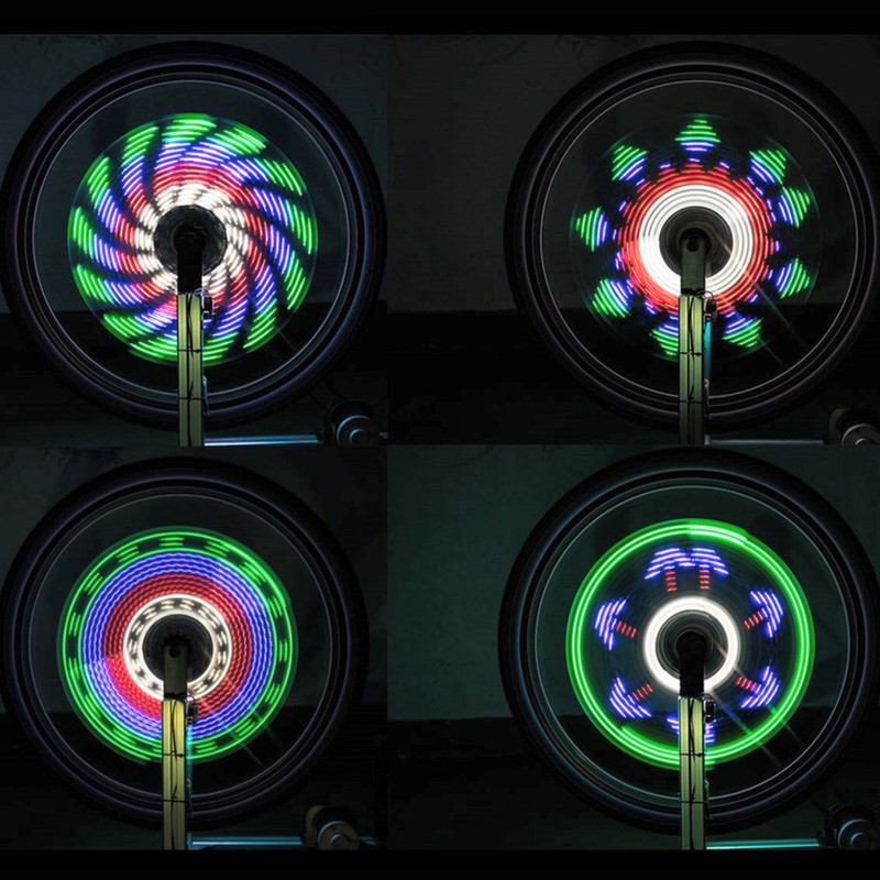 Wheels Spoke Light Waterproof Wheel Rim Lights Spoke Lights with