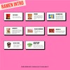 Asian Ramen Box | 8 Korean Ramen + 2 Chopsticks