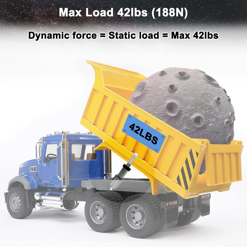 2" Stroke 12V Micro Linear Actuator with Momentary Switch, 188N/42lb