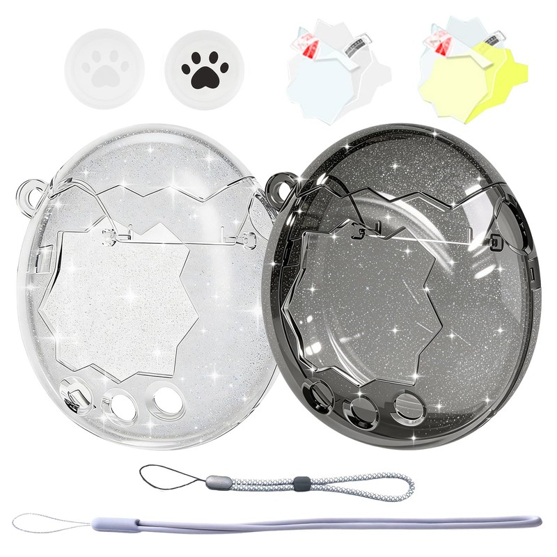Askuru (2026) Tamagotchi Paradise Tamagotchi Paradise Case, Transparent Cover, Clear,