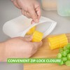 Annaklin Reusable Storage Bag, 8 Pack 100% Silicone Food Storage
