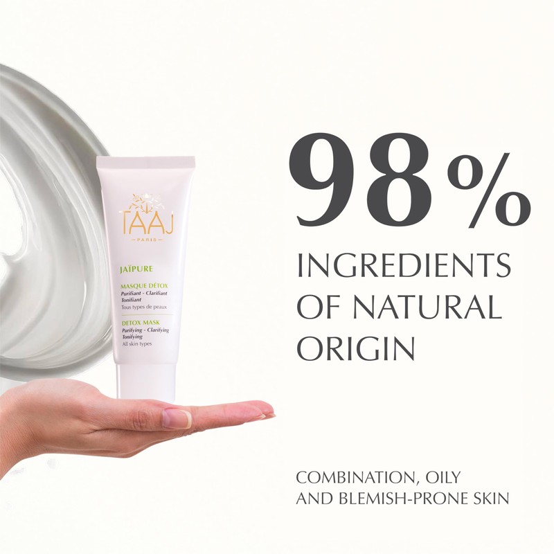 TAAJ | Purifying Detox Mask - JAÏPURE | Purifies, Clarifies