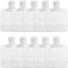10Pcs Transparent Portable Fluid Packing Bags, Lotion Shampoo Shower Gel