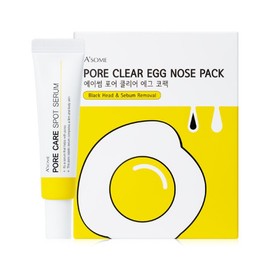 Pore ​​Clear Eggco Pack Set Black Head Pore Care / 포어 클리어 에그 코팩 세트  블랙헤드 모공케어
