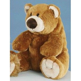 Sitzbär 19 cm mittelbraun