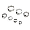 130Pcs Stainless Steel Hose Clamps 6 to 21mm Hose Clip