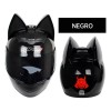generic Casco De Motocicleta Con Orejas De Gato For Mujer,
