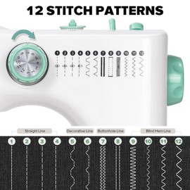Portable Electric Mini Sewing Machine for Beginners