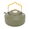 1L Outdoors Kettle Heat Resisting Stainless Steel Teapot Portable Camping