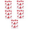 Kisangel 5sets Resin Mini Mushrooms Hard Non-deforming Perfect for Outdoor