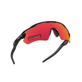 iLikeo PRO+ Polycarbonate Polarized Replacement Lenses & Rubber Kits for Oakley Radar EV Path OO9208 Sunglasses - Fire Red
