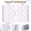 INCOK Coquettte Pink Bow Notebook - Preppy Stuff Preppy School