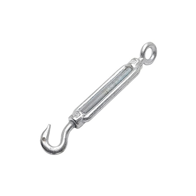 Merriway BH04225 (3 Pcs) Turnbuckle Strainer Hook to Eye Wire