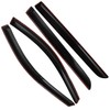Window Visors Sun Rain Guards - Window Deflectors for Car
