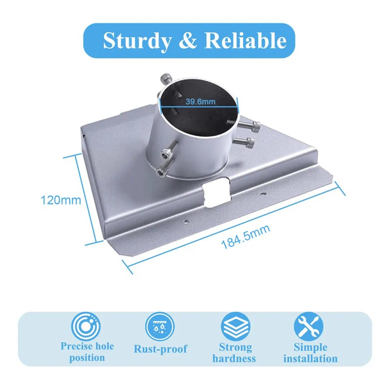 Adaptador Soporte Base Antena Starlink V3 V4 Sin Tubo