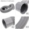 COOLHIYA Flexible Bathtub Drain Pipe Plastic Tub Drain Accessory for