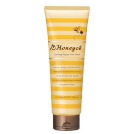 Honeyche Damage Repair Hair Mask Y R 200g [Improved Reprint Quick Care Rinse-off Treatment Hair Pack Damage Care Intensive Care Hair Care Moisture Honey Salon Quality]
