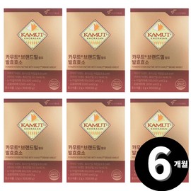 enzyme Kamut brand wheat fermentation enzyme total 6 months supply / 카무트 브랜드밀 발효 효소 총 6개월분