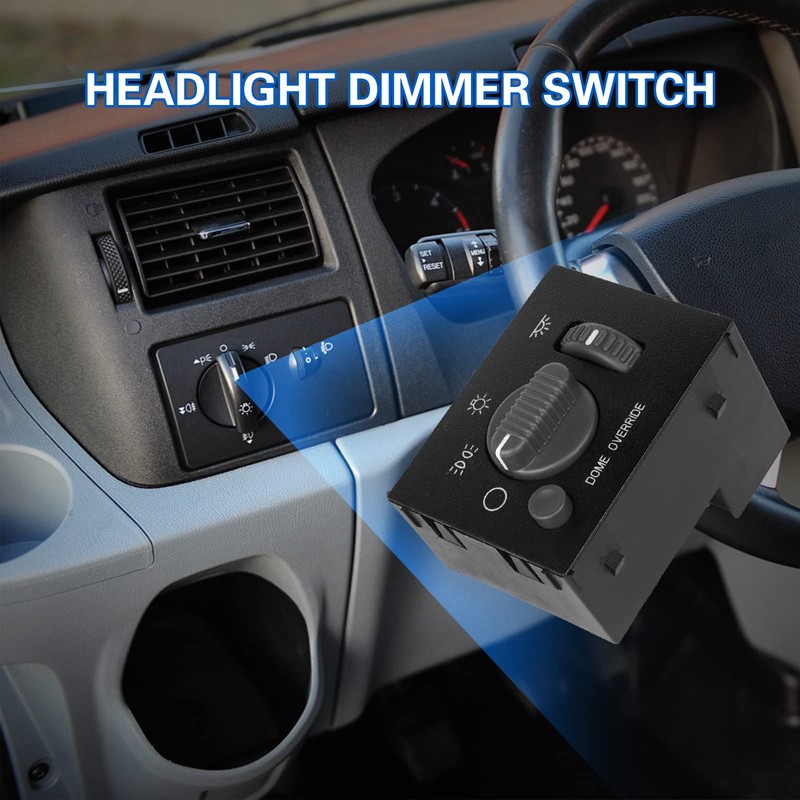 15755595 Headlight Switch Replacement for 1999-2002 Chevy Silverado Avalanche Suburban
