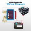 Malictele Kill Switch for Car, Malictele 12V 240A Remote Battery
