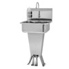 Self‑Closing Faucet Valve, Hands‑ Pedal Valve, for Home Bar(Single Temperature