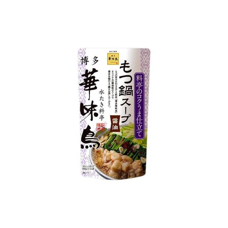 Torisen Foods Hakata Hanamikori Motsunabe Soup, 21.2 oz (600 g)