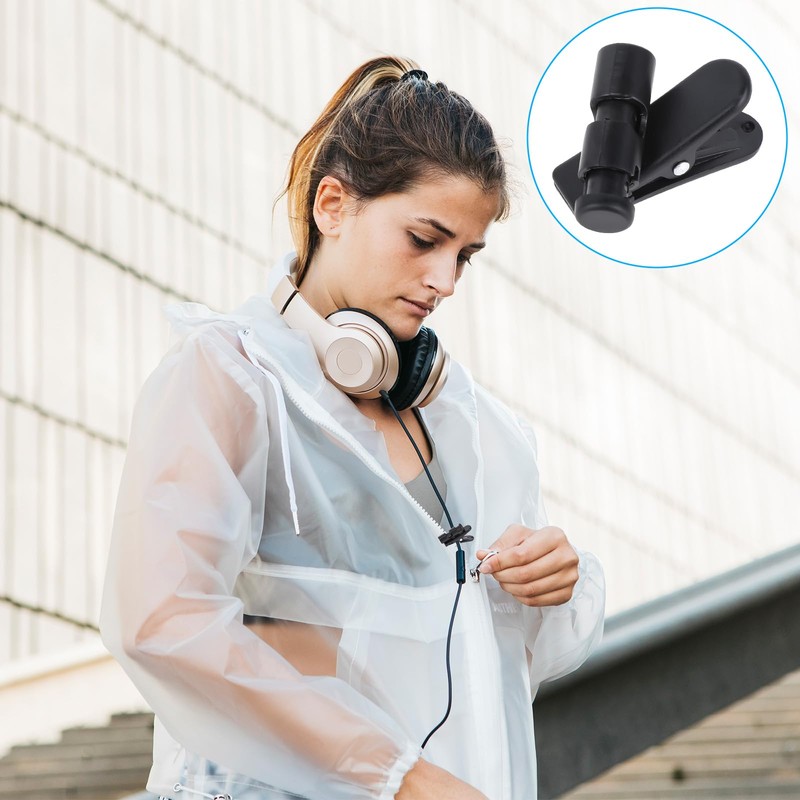 5 Pack Headphone Clips Headset Cable Clips for Earphone Wire