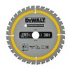 DeWalt DT1950-QZ Construction Circ Saw Blade, Yellow, 165 x 20