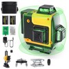 Laser Level, FELLAT 4x360°4D 16 Lines Laser for Construction, Two