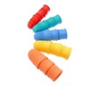 Pack of 5 Assorted Rubber Thimbles Thimblettes Thimblette Sizes 00 0 1 2 & 3