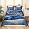 Racing Car Duvet Cover Set, 155 x 220 cm, for