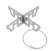 ZKSMNB Alcohol Stove Cross Stand Stainless Steel Pot Stand 3.7x1.2