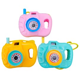Fat-catz-copy-catz 6x Classic Colourful Kids Plastic Camera Animal Images Viewer Sensory Toys Retro Games Pinata Party Bag Fillers