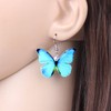 LONYOO Acrylic Floral Butterfly Earrings Dangle Drop Jewelry Butterfly Gifts