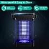 iMountek Solar Powered Electric Bug Zapper Indoor Mosquito Killer Lamp