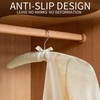 10 Pack Anti-Slip Padded Hangers, 17 Inch