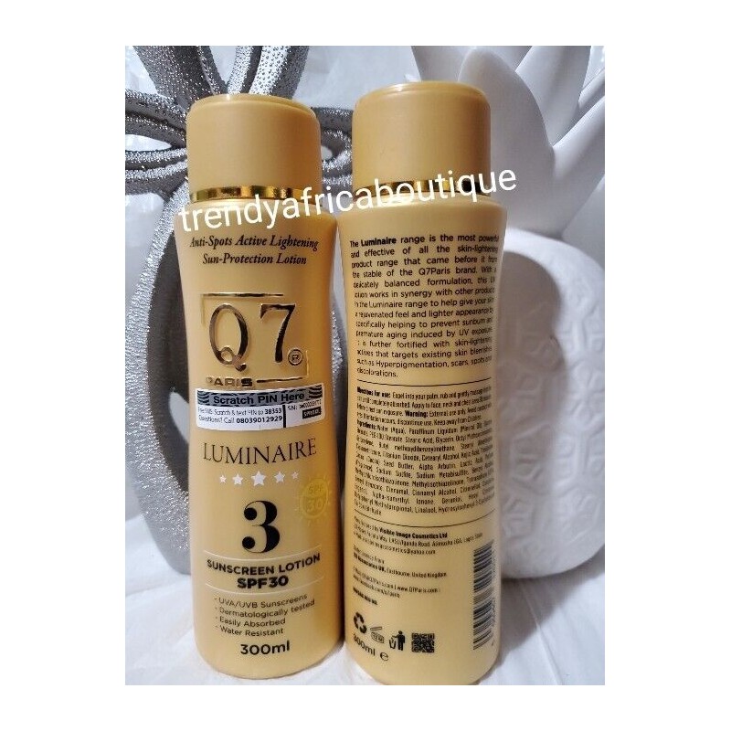 q7 luminaire Q 7 Paris 3 luminaire anti spots active