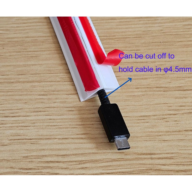 Flexible, Peel and Stick Wall Molding Trim Caulk Strip Self