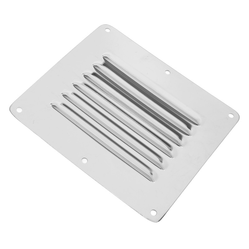 Boat Louvered Vent Rustproof 304 Stainless Steel Marine Ventilation Grille
