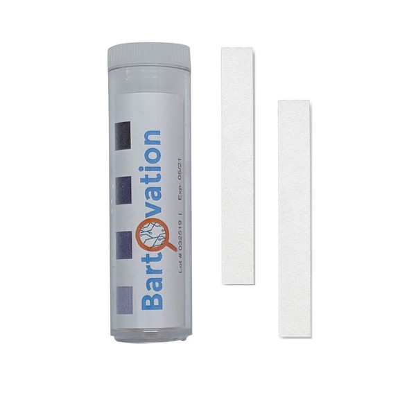 Chlorine Sani Test Strips for Food Service Restaurant Sanitizer Precision Bleach Test Paper, 10-200 ppm [100 Paper Test Strips]
