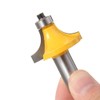Bestgle 6Pcs 1/2 Inch Shank Round-Over Router Bits Corner Rounding