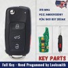 KEYECU for VW Volkswagen 2011 - 2016 Flip Smart Key
