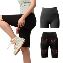 [VIGOUROUS] EMS Butt Hip Thigh Pants Fitness Pants Women's Compression Compression 8 Exercise Modes 19 Vibration Levels 20 Minutes Auto Power Off USB Charging Hip Thigh Training Muscle Training Hip