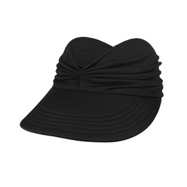 Zando Women's Baseball Cap, Women's Hats, Hats & Caps for Women, Women's Summer Peaked Cap, Women's Visor Cap, Women's UV Protection Hat, black, Unit size