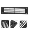 TEHAUX Rectangle Louvered Air Vent Cover for Rv Central Air