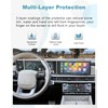 CDEFG 8PCS 2024 2025 Santa Fe Screen Protector for 2024