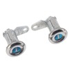 2 Set Door Lock Cylinder 5070001 Anti Theft with Keys
