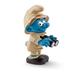 Schleich 20781 - The Smurfs Jungle Smurf, nature watcher