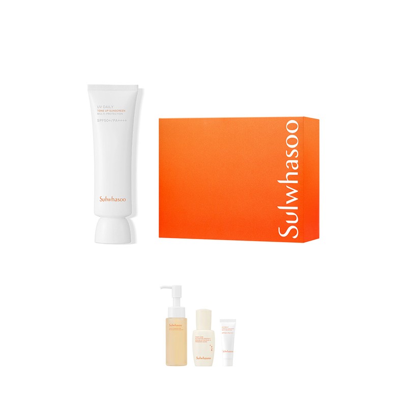 Sulwhasoo [설화수]상백톤업선크림 단품세트 SPF50+/PA++++ [Sulwhasoo] Snowise Brightening UV Protector Single